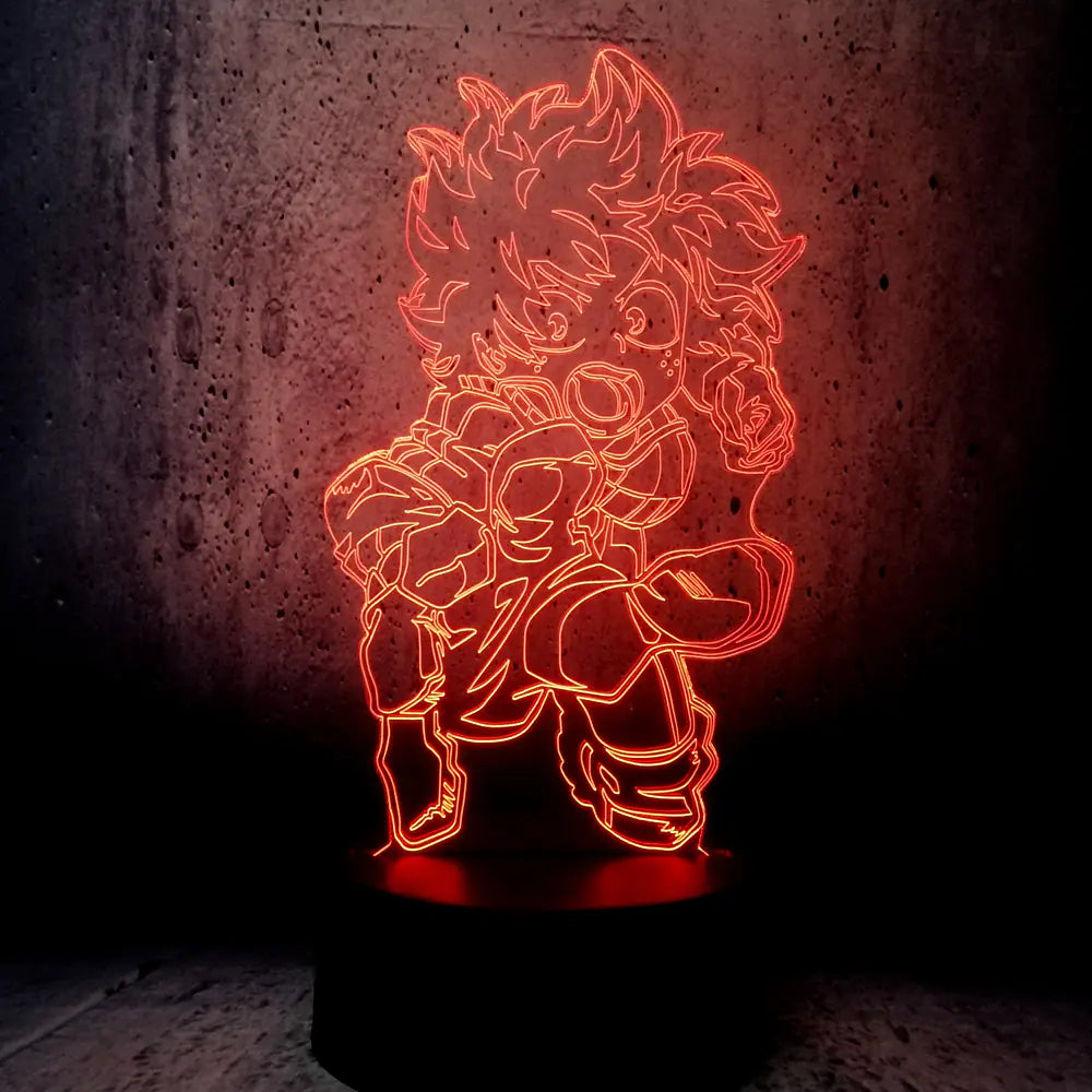 Lámpara Acrilica My Hero Academia 1