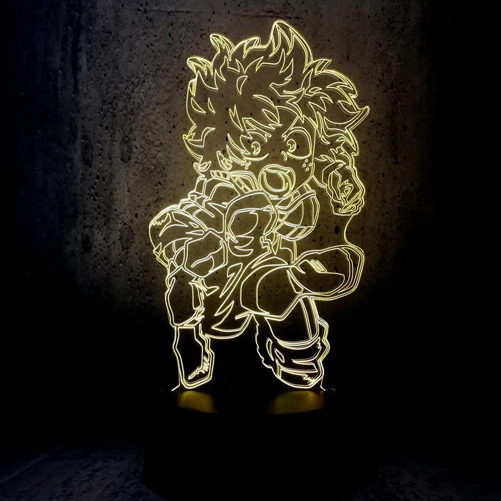 Lámpara Acrilica My Hero Academia 1