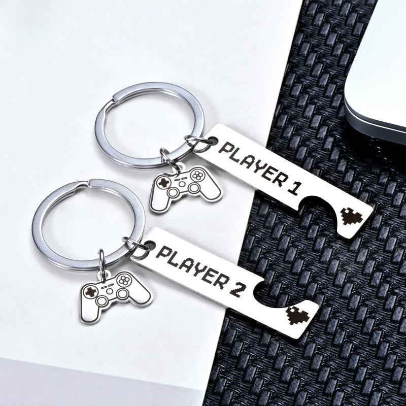 Llavero De Pareja Gamer