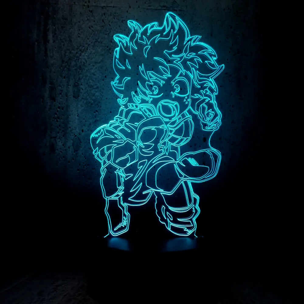 Lámpara Acrilica My Hero Academia 1