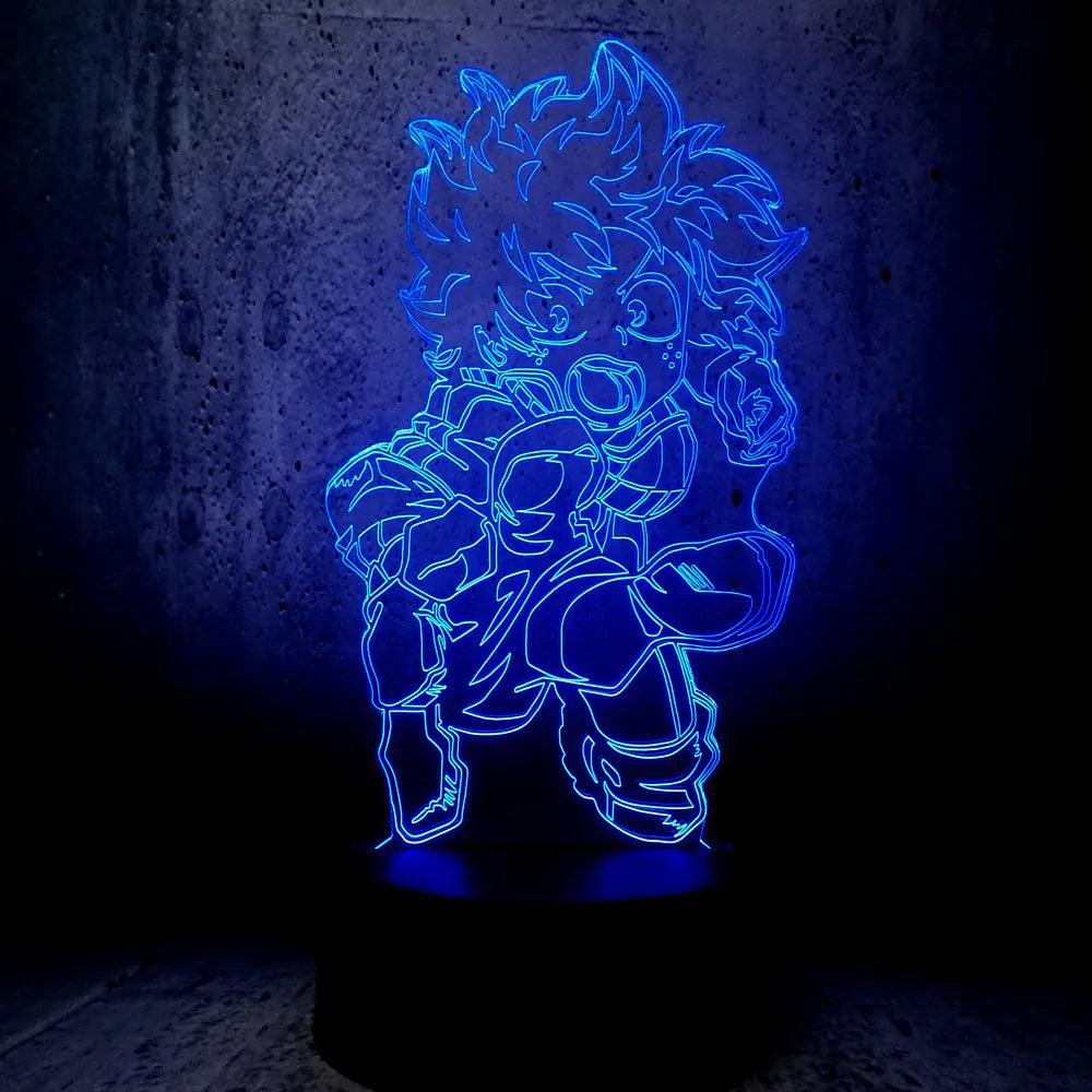 Lámpara Acrilica My Hero Academia 1