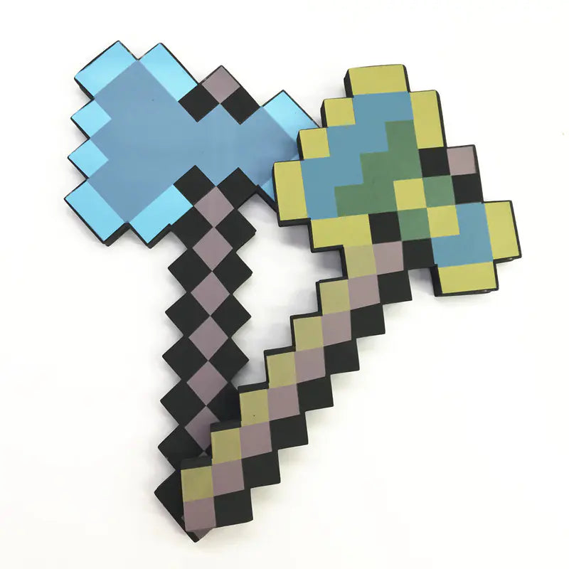 Hacha y Pala De Minecraft