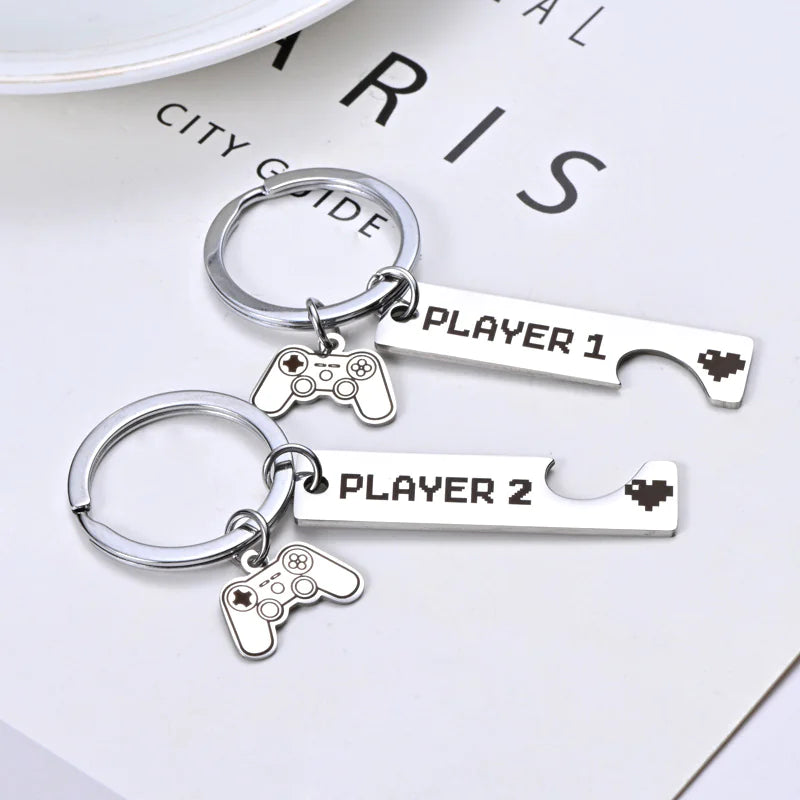 Llavero De Pareja Gamer