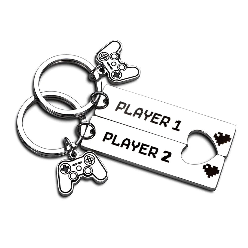 Llavero De Pareja Gamer