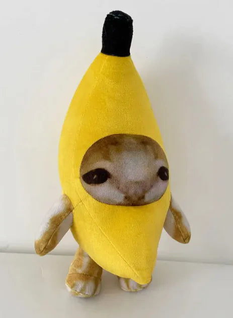 Peluche Gato banana