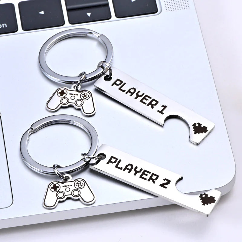 Llavero De Pareja Gamer