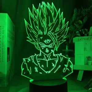Lampara Acrilica Goku y Gohan