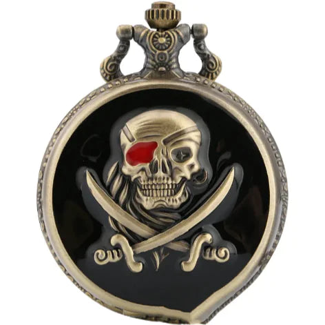 Reloj de Bolsillo Piratas Del Caribe