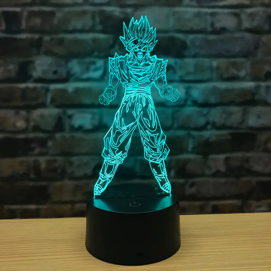 Lampara Acrilica Goku SJJ 2