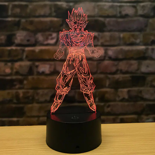 Lampara Acrilica Goku SJJ 2