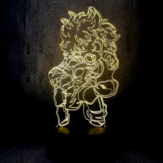 Lámpara Acrilica My Hero Academia 1