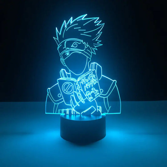 Lampara Acrilica 3D Naruto Kakashi