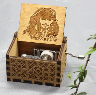 Caja Musical Clásica Artesanal