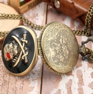 Reloj de Bolsillo Piratas Del Caribe