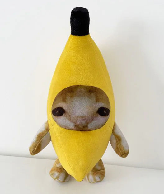 Peluche Gato banana