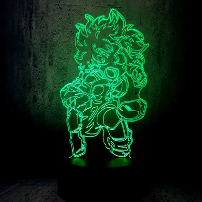 Lámpara Acrilica My Hero Academia 1