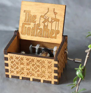 Caja Musical Clásica Artesanal