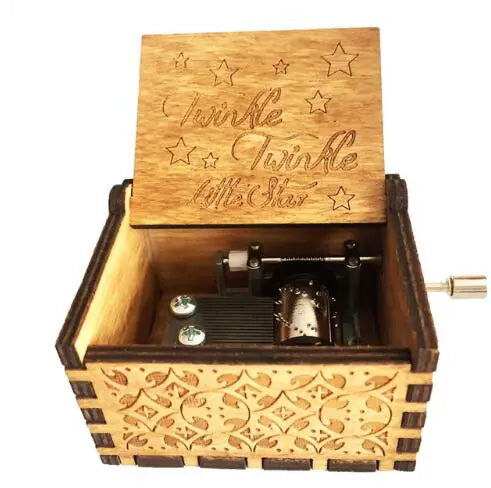 Caja Musical Clásica Artesanal