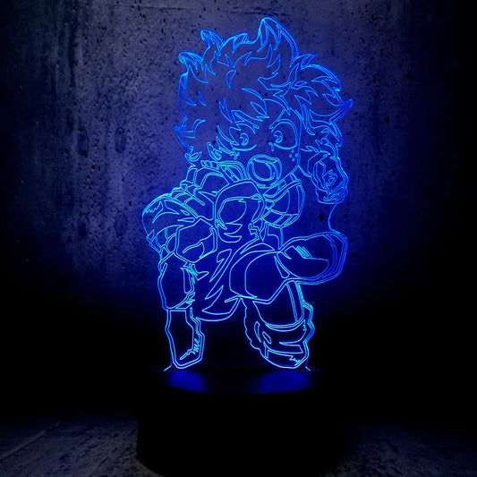Lámpara Acrilica My Hero Academia 1
