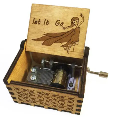 Caja Musical Clásica Artesanal