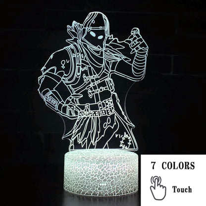 Lámpara Acrílica Fortnite
