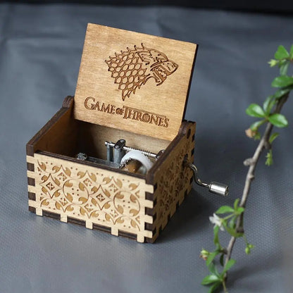 Caja Musical Clásica Artesanal