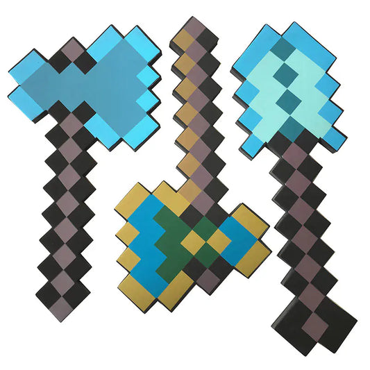 Hacha y Pala De Minecraft