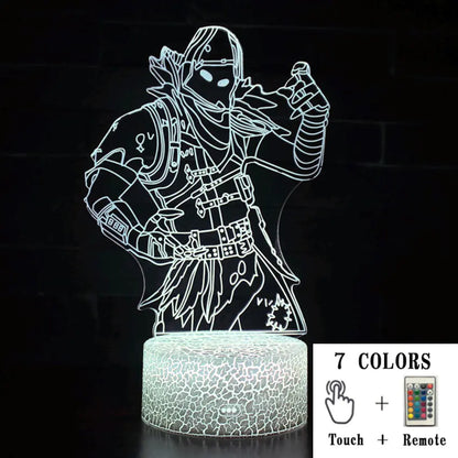 Lámpara Acrílica Fortnite