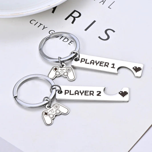 Llavero De Pareja Gamer