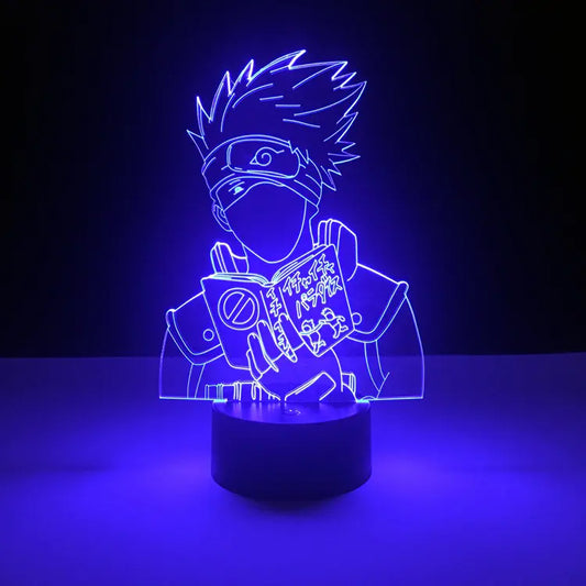 Lampara Acrilica 3D Naruto Kakashi