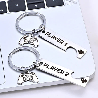 Llavero De Pareja Gamer
