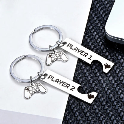 Llavero De Pareja Gamer